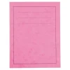 8''x 6.5'' Exercise Book Plain Pink 48pg 50pk