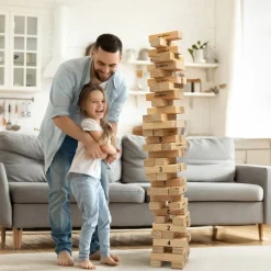 XL Giant Tumble Tower Blocks 5ft 64pcs