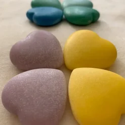 Yellow Door Kindness Heart Stones 16pk