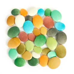 Yellow Door Nature Sorting Stones Set 36pc