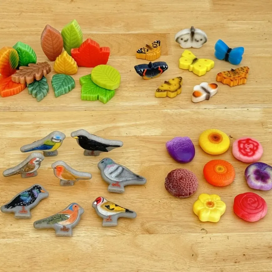 Yellow Door Sensory Play Stones Nature Bundle 36pk