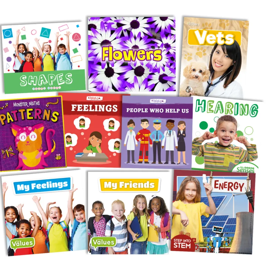 Yellow Non-Fiction Book Bands Level 3 10pk