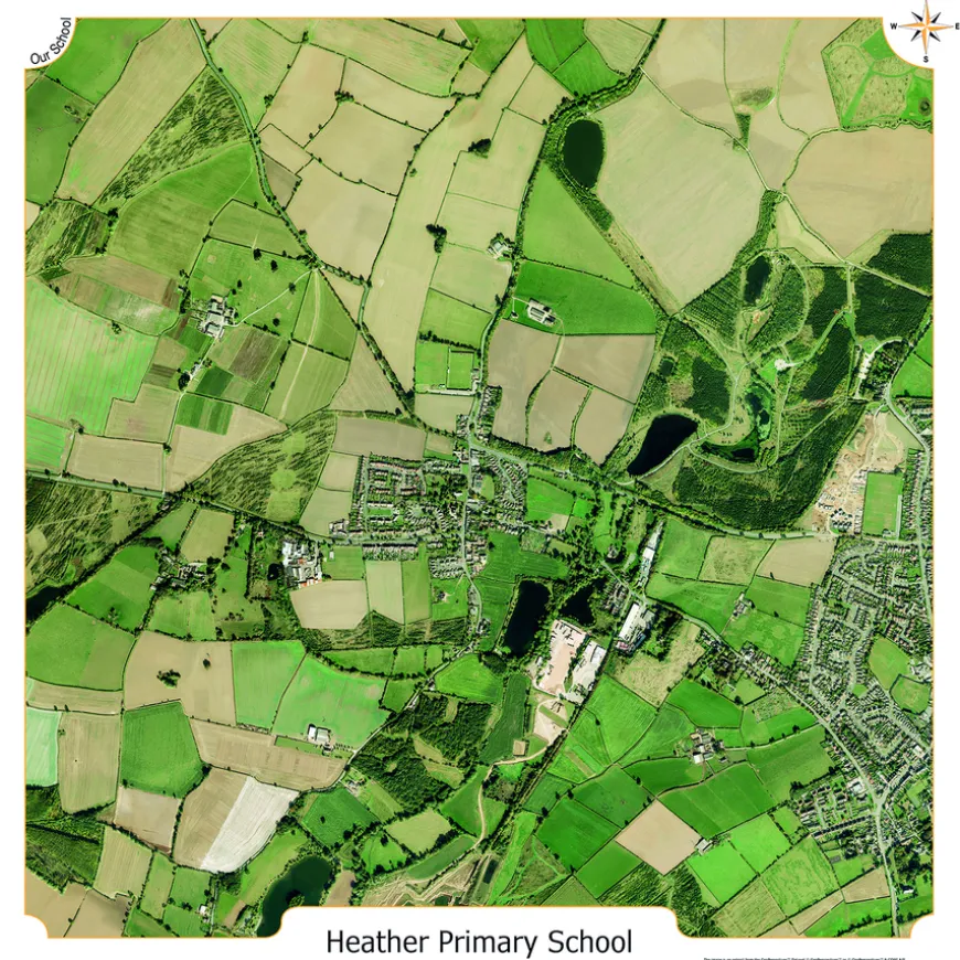 Your Local Area Playground Signs Aerial Photo