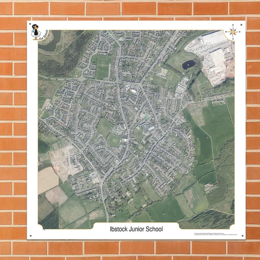 Your Local Area Playground Signs Aerial Photo