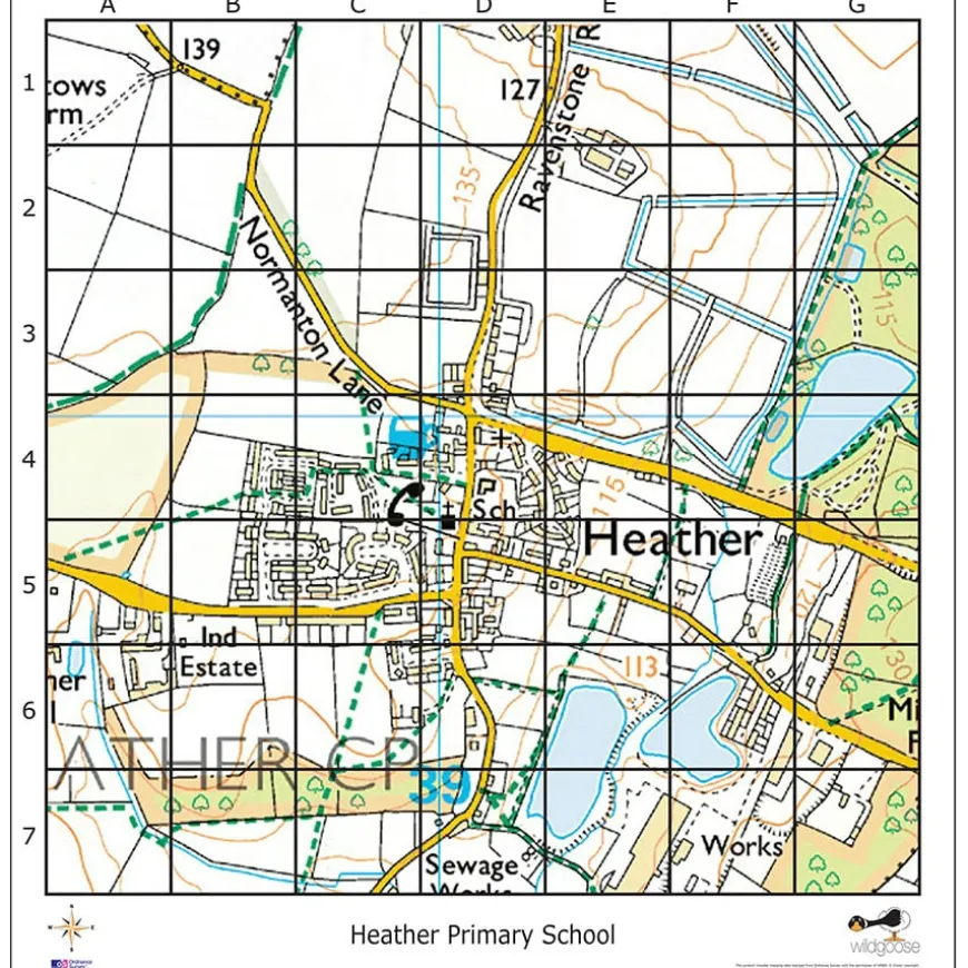 Your School Bee-Bot® UK Map OS