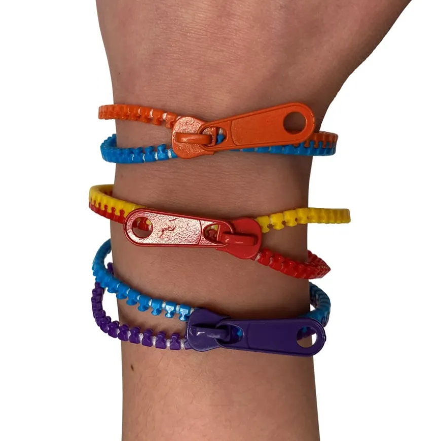 Zip Fidget Bracelet 3pk