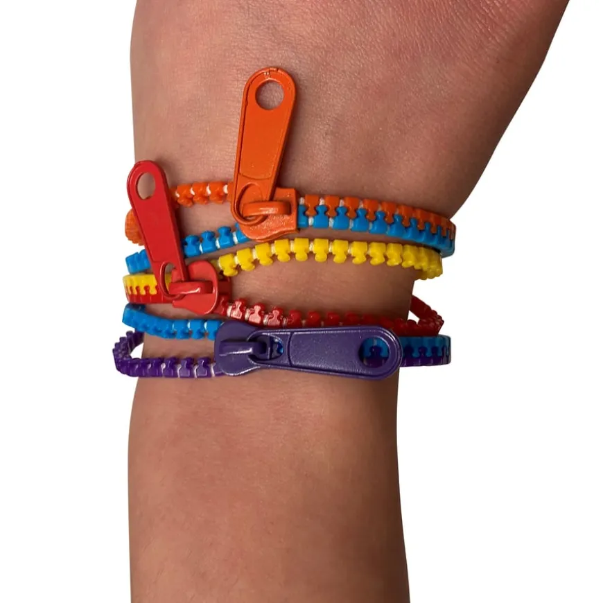 Zip Fidget Bracelet 3pk